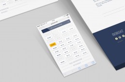 Design af UI-elementer til responsivt bookingsystem
