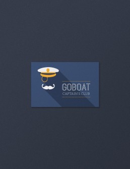 Club card design for GoBoat